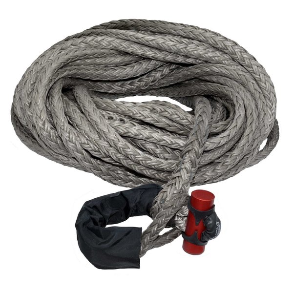 Lockjaw 5/8 in. x 100 ft. 16,933 lbs. WLL. LockJaw Synthetic Winch Line Extension w/Integrated Shackle 21-0625100